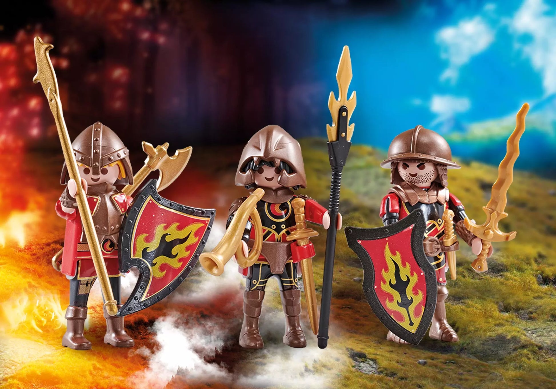 Playmobil 9838 Novelmore 3 Burnham Raiders (Folienverpackung) - plegobil