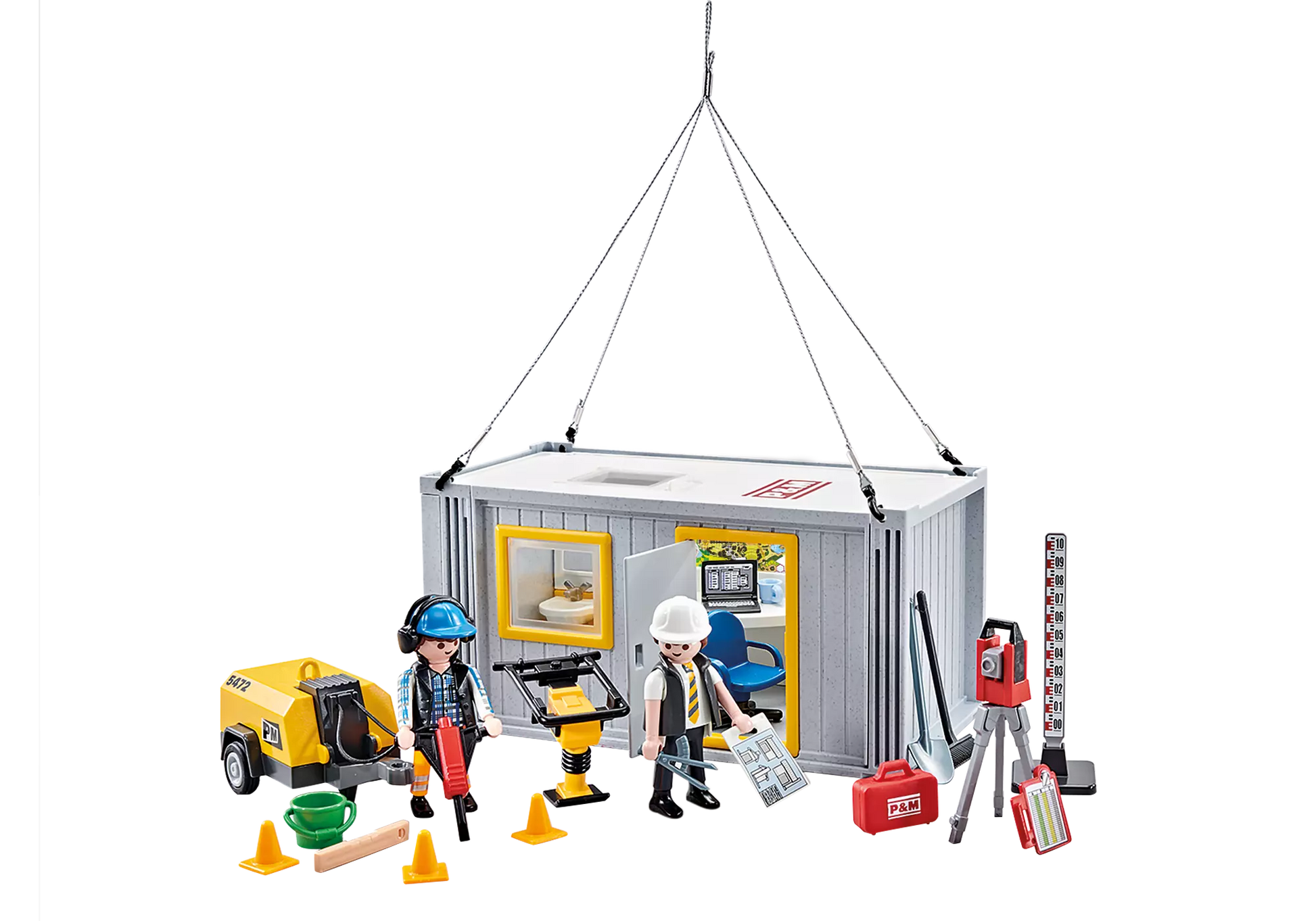 Playmobil 9843 City Action Baucontainer (Folienverpackung) - plegobil