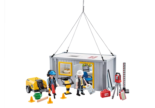 Playmobil 9843 City Action Baucontainer (Folienverpackung) - plegobil