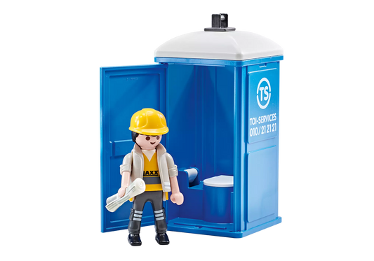Playmobil 9844 City Action Mobile Toilette (Folienverpackung) - plegobil