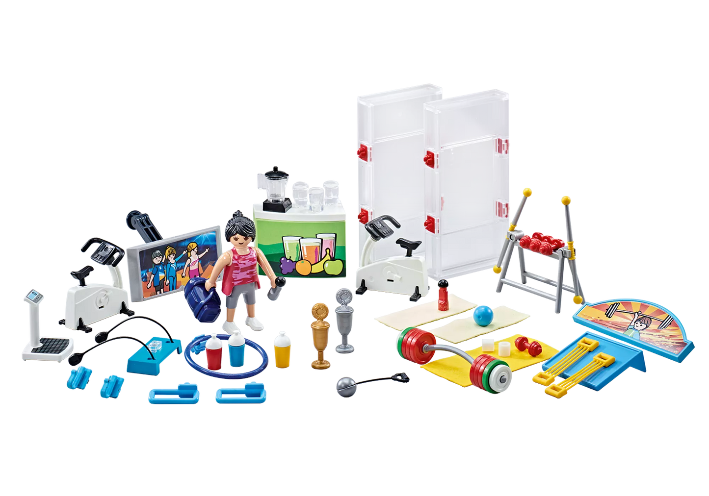 Playmobil 9846 City Life Fitnessstudio (Folienverpackung) - plegobil