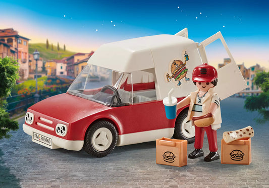 Playmobil 9860 Lieferservice Burger Laden (Folienverpackung) - plegobil