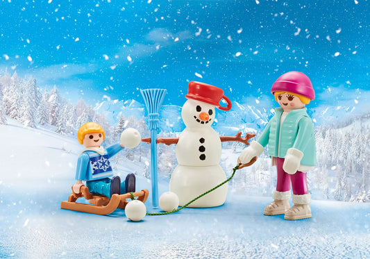Playmobil 9864 City Life 4 Jahreszeiten Winter (Folienverpackung) - plegobil