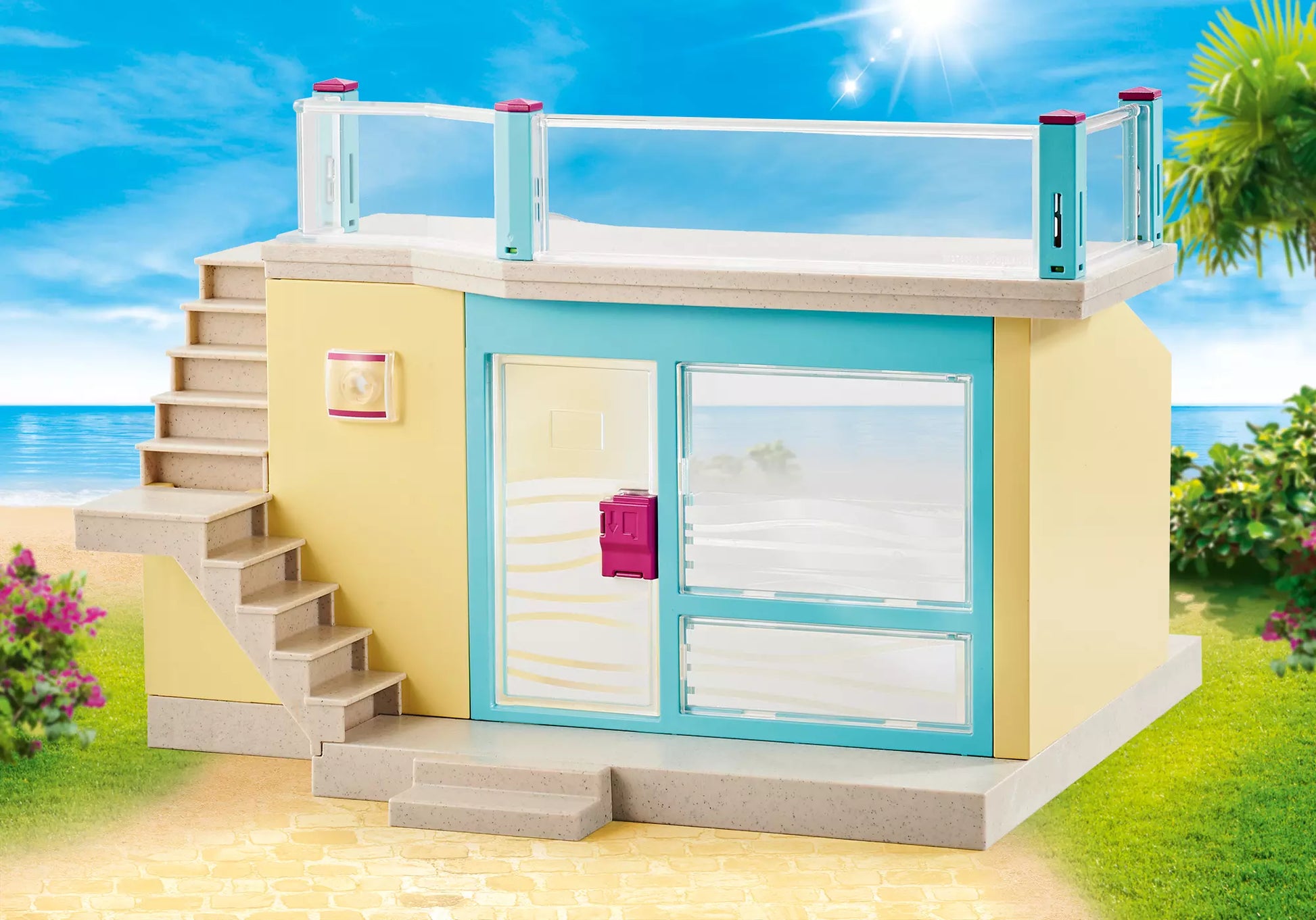Playmobil 9866 Family Fun Bungalow zum Ferienhotel (Folienverpackung) - plegobil