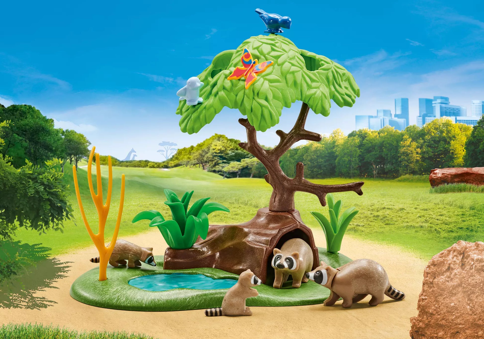 Playmobil 9874 Waschbären (Folienverpackung) - plegobil