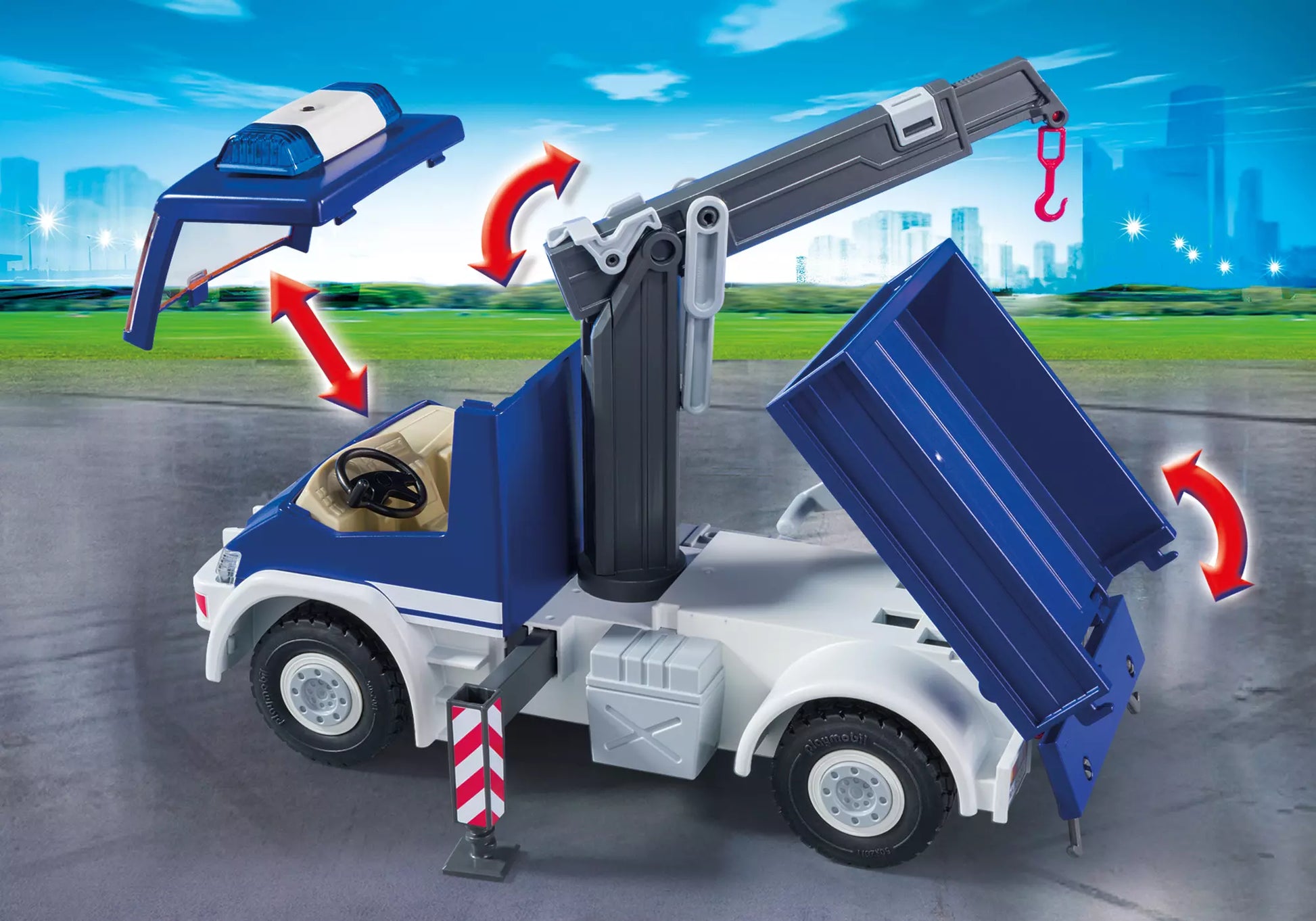 Playmobil 9880 City Action THW-Großeinsatz - plegobil