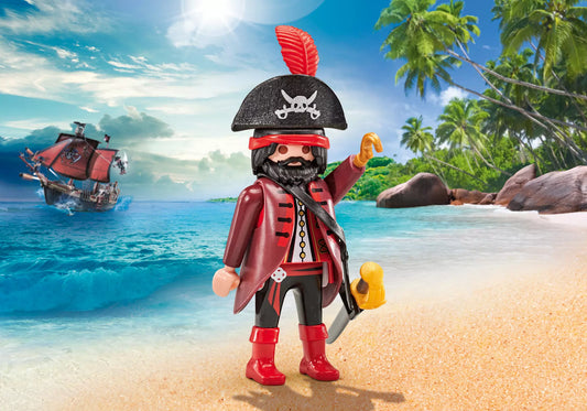 Playmobil 9883 Pirates Anführer der Piraten (Folienverpackung) - plegobil