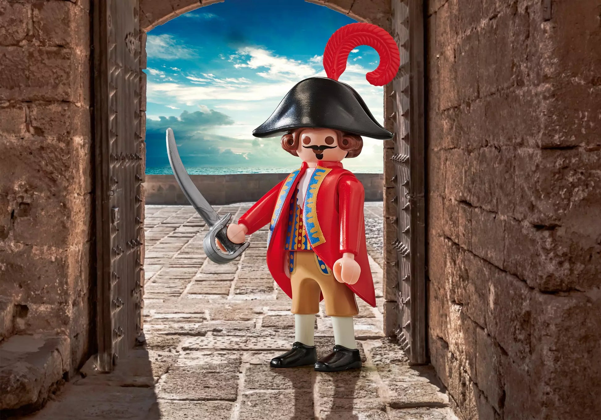 Playmobil 9885 Pirates Anführer der Soldaten (Folienverpackung) - plegobil