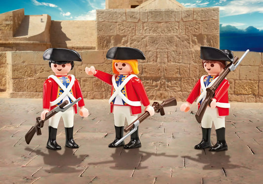 Playmobil 9886 Pirates 3 Soldaten (Folienverpackung) - plegobil