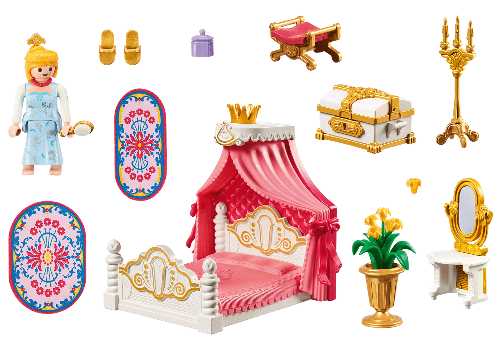 Playmobil 9889 Princess Schlafzimmer mit Himmelbett - plegobil
