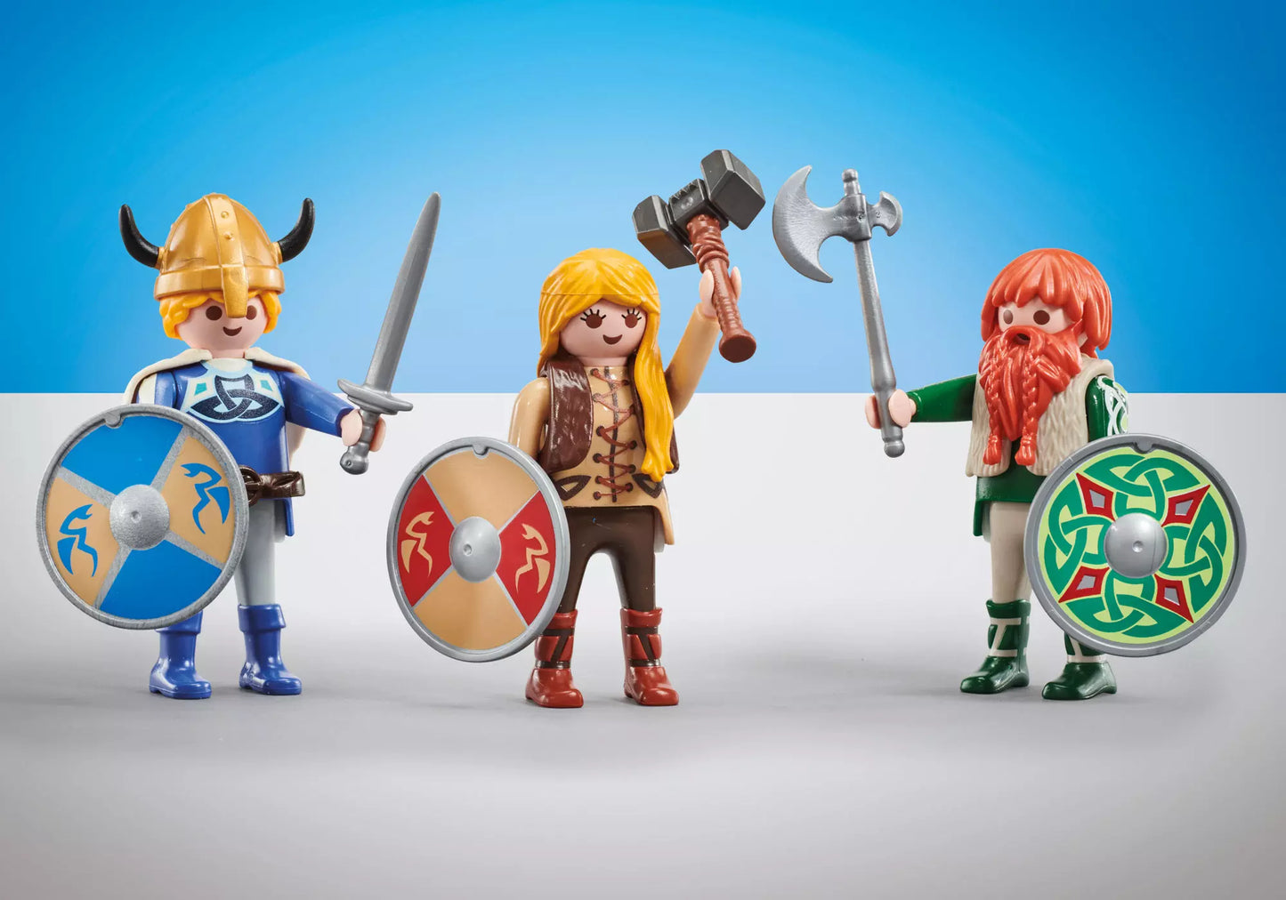 Playmobil 9893 History 3 Wikinger (Folienverpackung) - plegobil