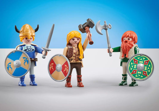Playmobil 9893 History 3 Wikinger (Folienverpackung) - plegobil