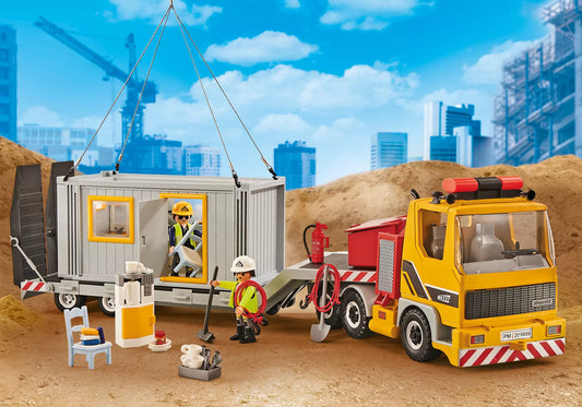 Playmobil 9898 City Action Tieflader mit Container (Folienverpackung) - plegobil