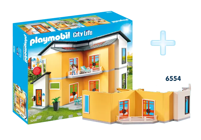 Playmobil FR1811E City Life Bundle Modernes Wohnhaus