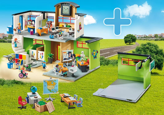 Playmobil PM1911L City Life Bundle Große Schule - plegobil