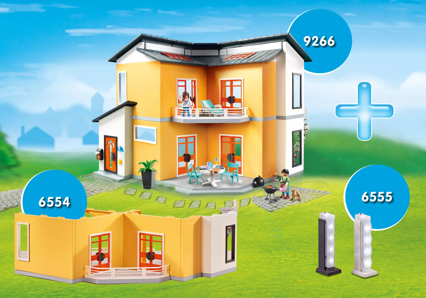 Playmobil PM2001A City Life Bundle Modernes Wohnhaus - plegobil