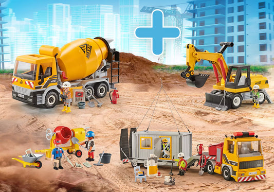 Playmobil PM2011D City Action Bundle Bau - plegobil