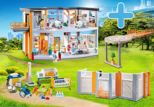 Playmobil PM2014P City Life Bundle Krankenhaus - plegobil