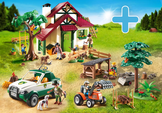 Playmobil PM2014V Country Bundle Forsthaus - plegobil