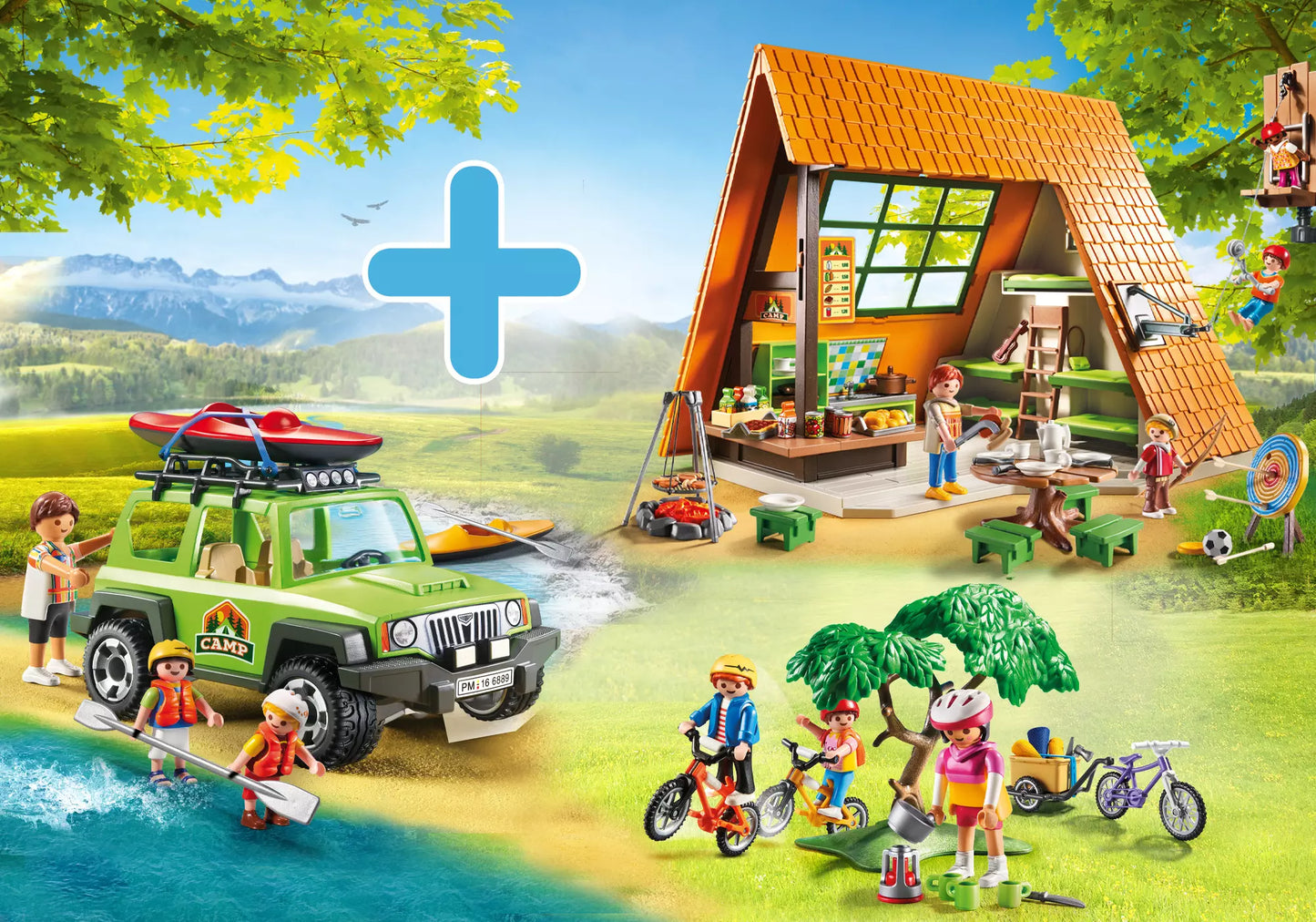 Playmobil PM2014W Family Fun Bundle Feriencamp - plegobil