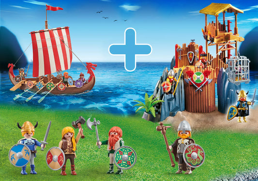 Playmobil PM2017F History Bundle Wikinger - plegobil