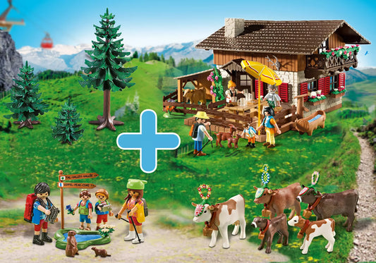 Playmobil PM2017M Country Bundle Almhütte - plegobil