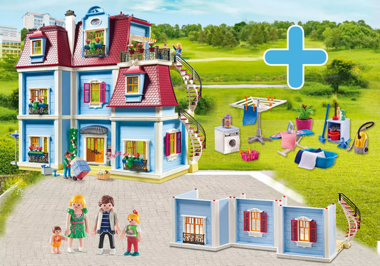 Playmobil PM2017N Dollhouse Bundle Puppenhaus - plegobil