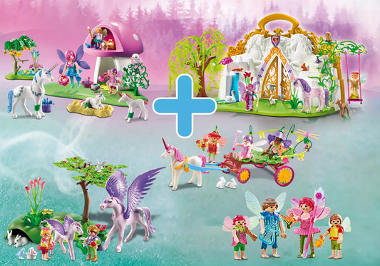 Playmobil PM2017W Fairies Bundle Feen - plegobil