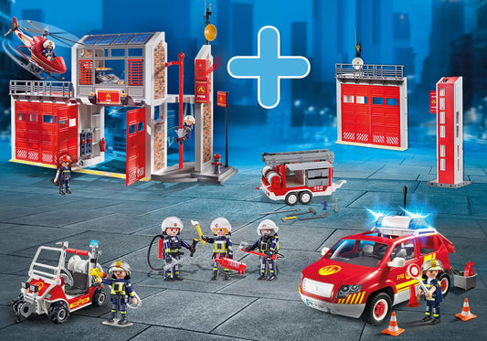 Playmobil PM2018I City Action Bundle Feuerwehr - plegobil