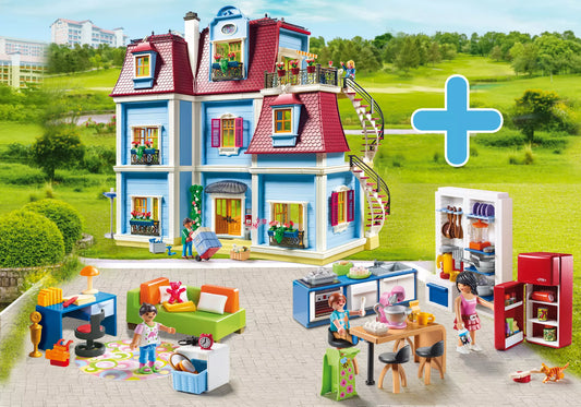 Playmobil PM2104A Dollhouse Bundle - plegobil