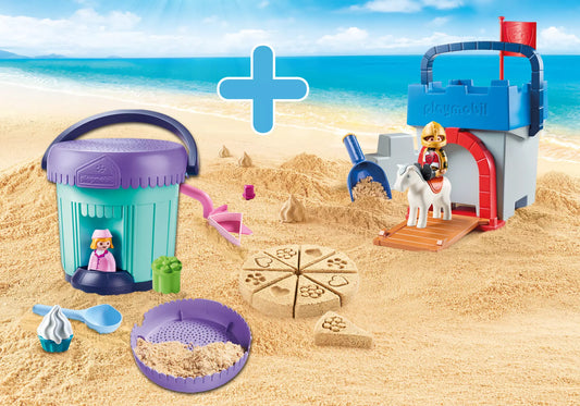Playmobil PM2106E 1-2-3 Sand Bundle - plegobil