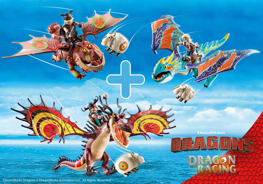 Playmobil PM2212D Dragon Racing Bundle - plegobil