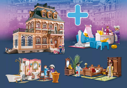Playmobil PM2212I Dollhouse Bundle - plegobil