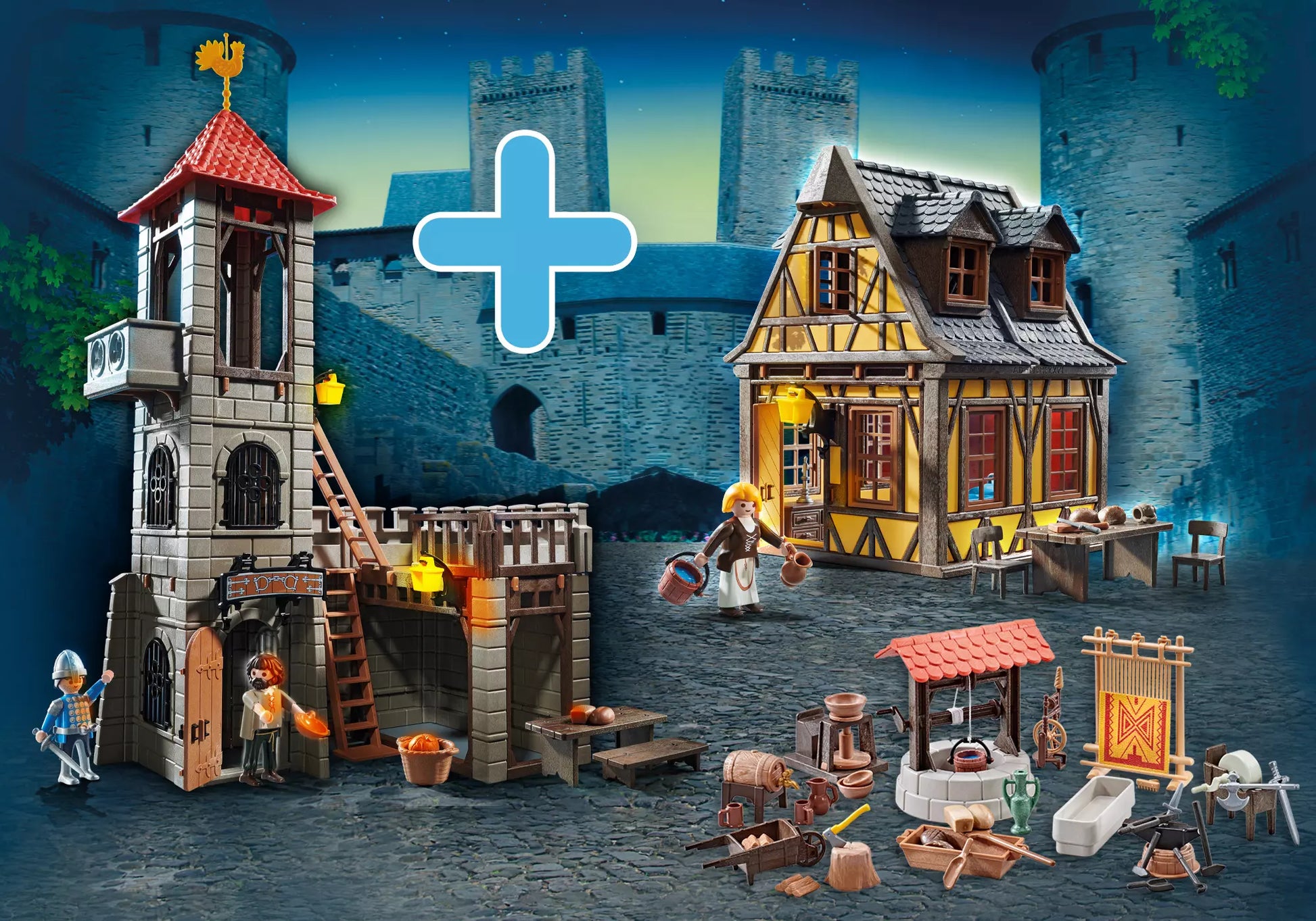 Playmobil PM2302F Bundle Mittelalter - plegobil