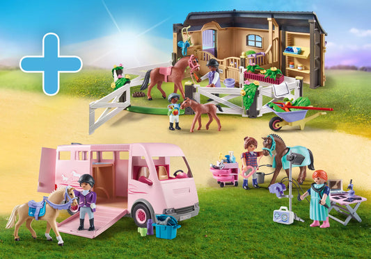 Playmobil PM2302J Bundle Pferde - plegobil