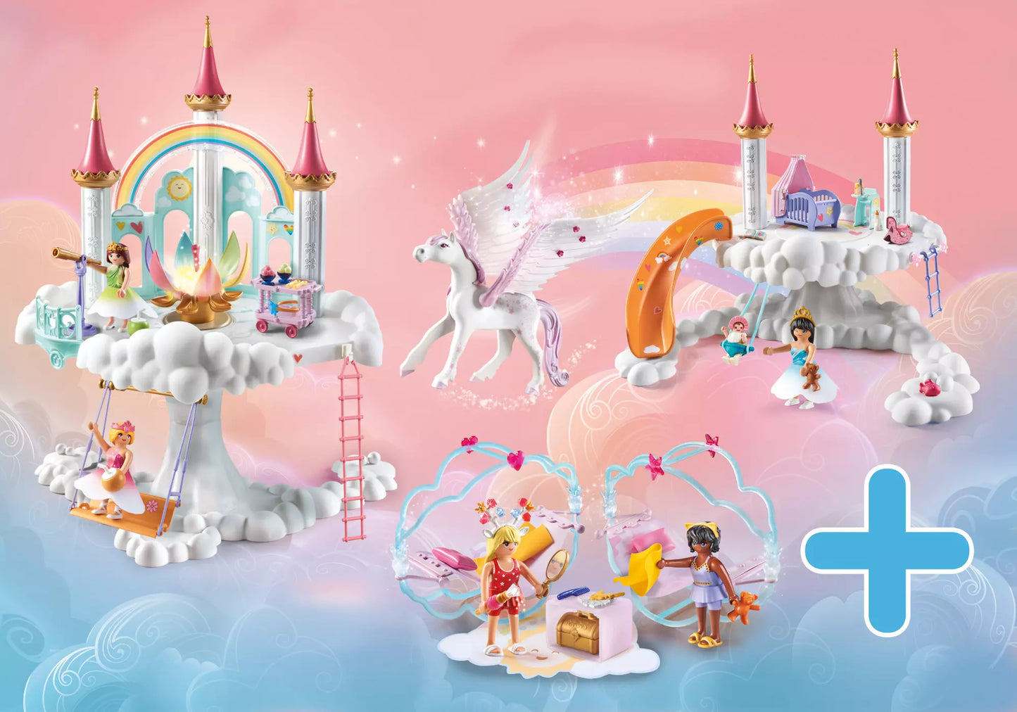 Playmobil PM2310C Princess Magic Bundle Regenbogenschloss - plegobil