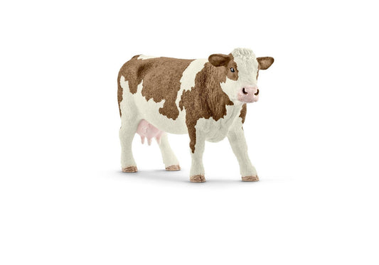 Schleich 13801 Farm World: Fleckvieh-Kuh - plegobil