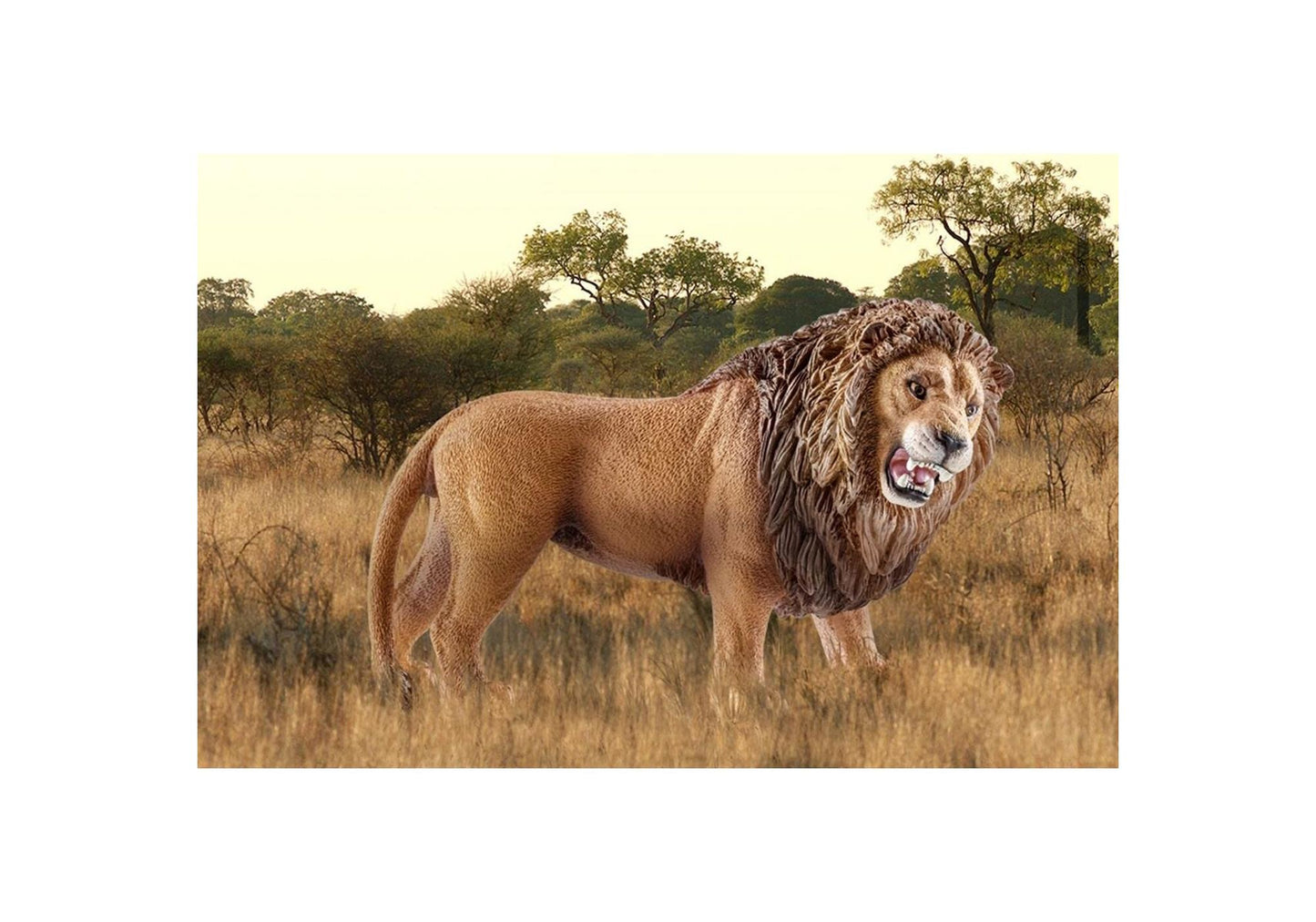 Schleich 14726 Wild Life: Löwe, brüllend - plegobil