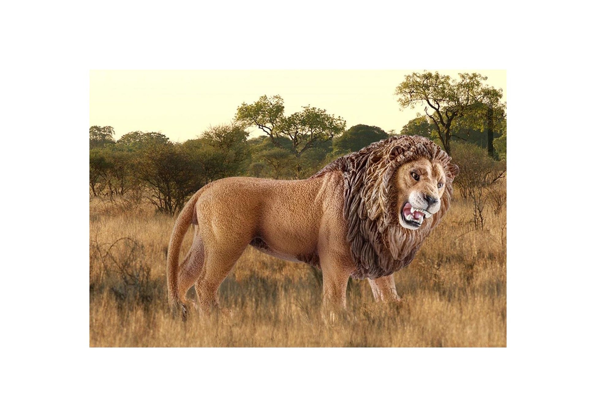 Schleich 14726 Wild Life: Löwe, brüllend - plegobil