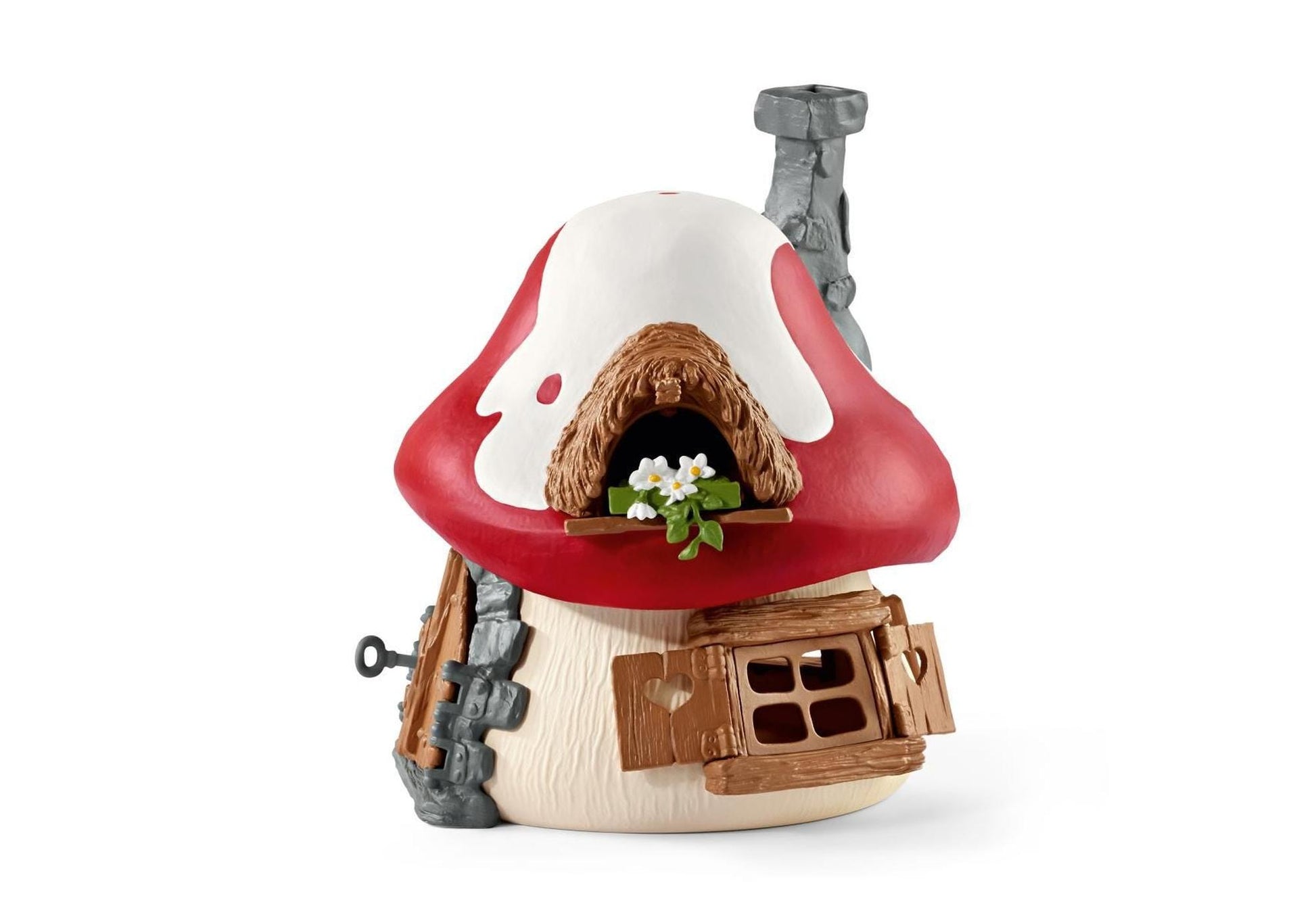 Schleich 20803 Die Schlümpfe: Schlumpf Haus mit 2 Figuren - plegobil