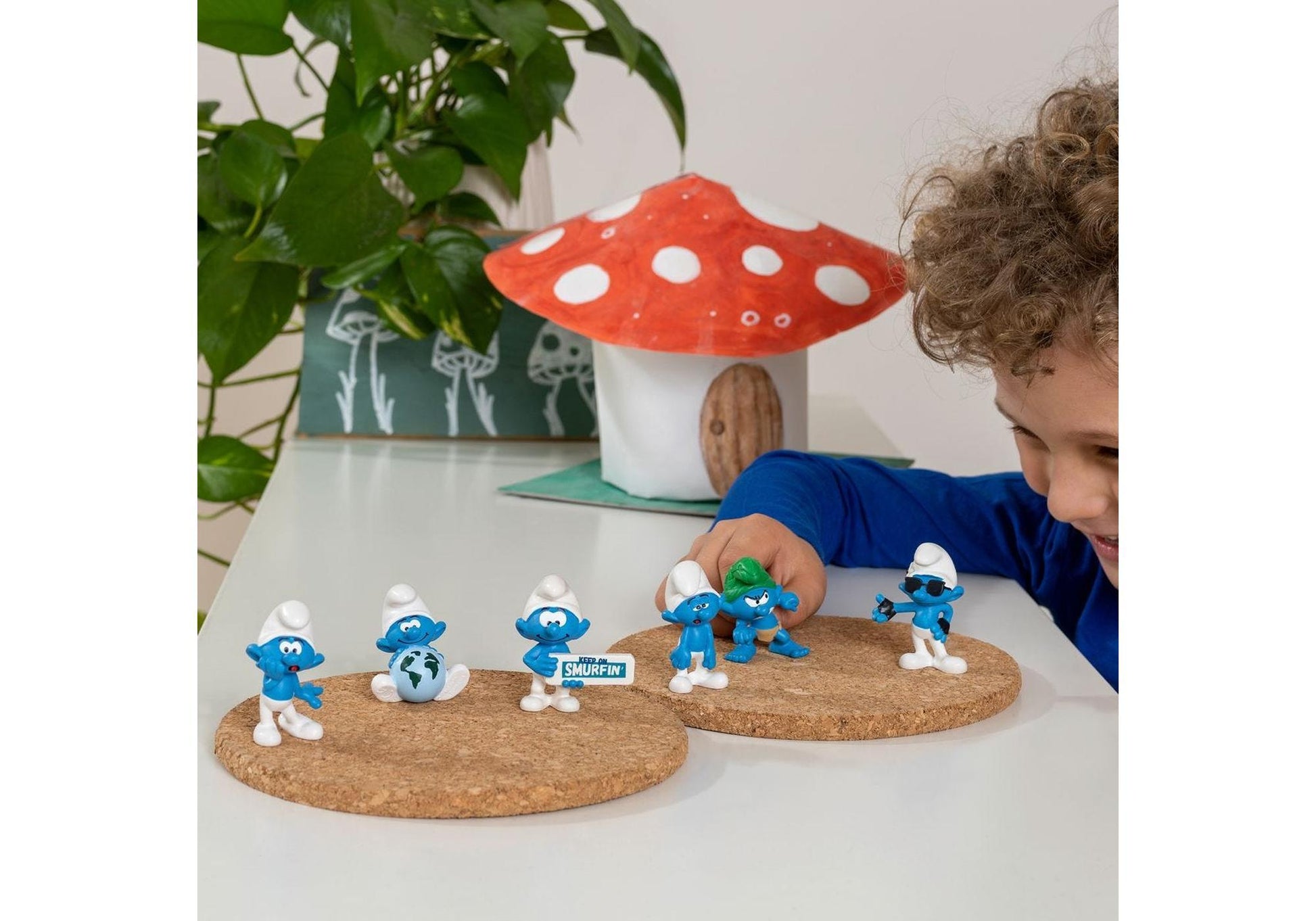 Schleich 20840 Die Schlümpfe: Angsthase Schlumpf - plegobil