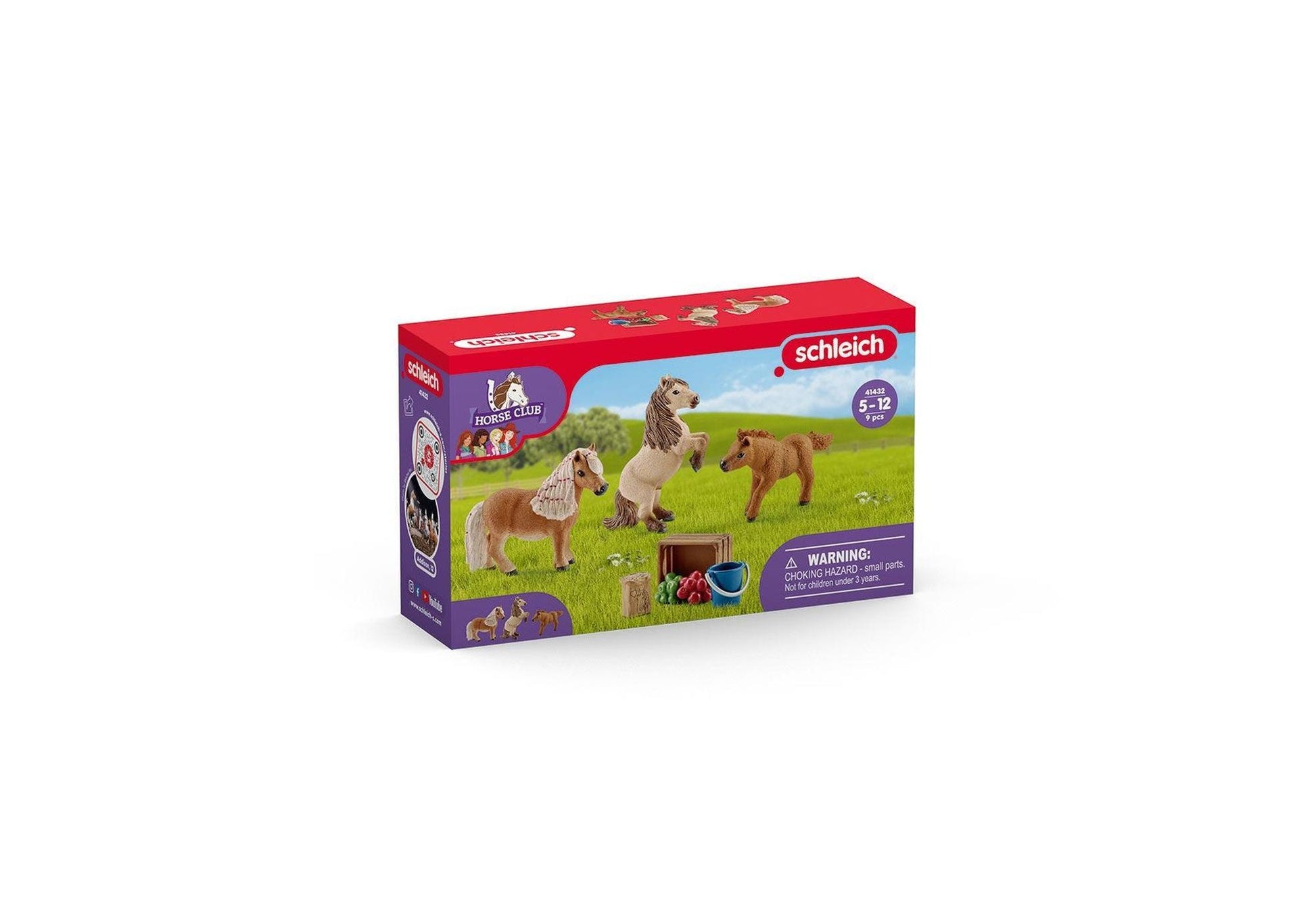 Schleich 41432 Farm World: Mini Shetty Familie - plegobil