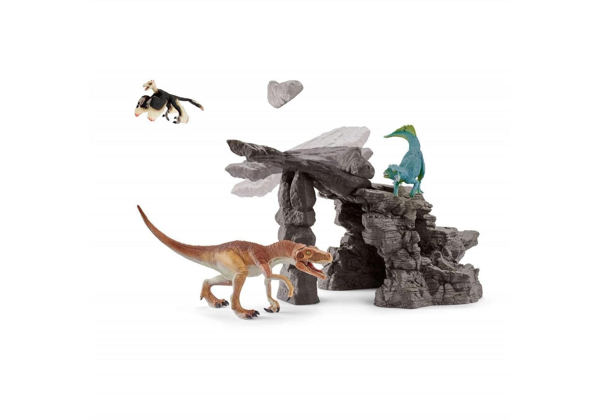 Schleich 41461 Dinosaurs: Dinoset mit Höhle - plegobil