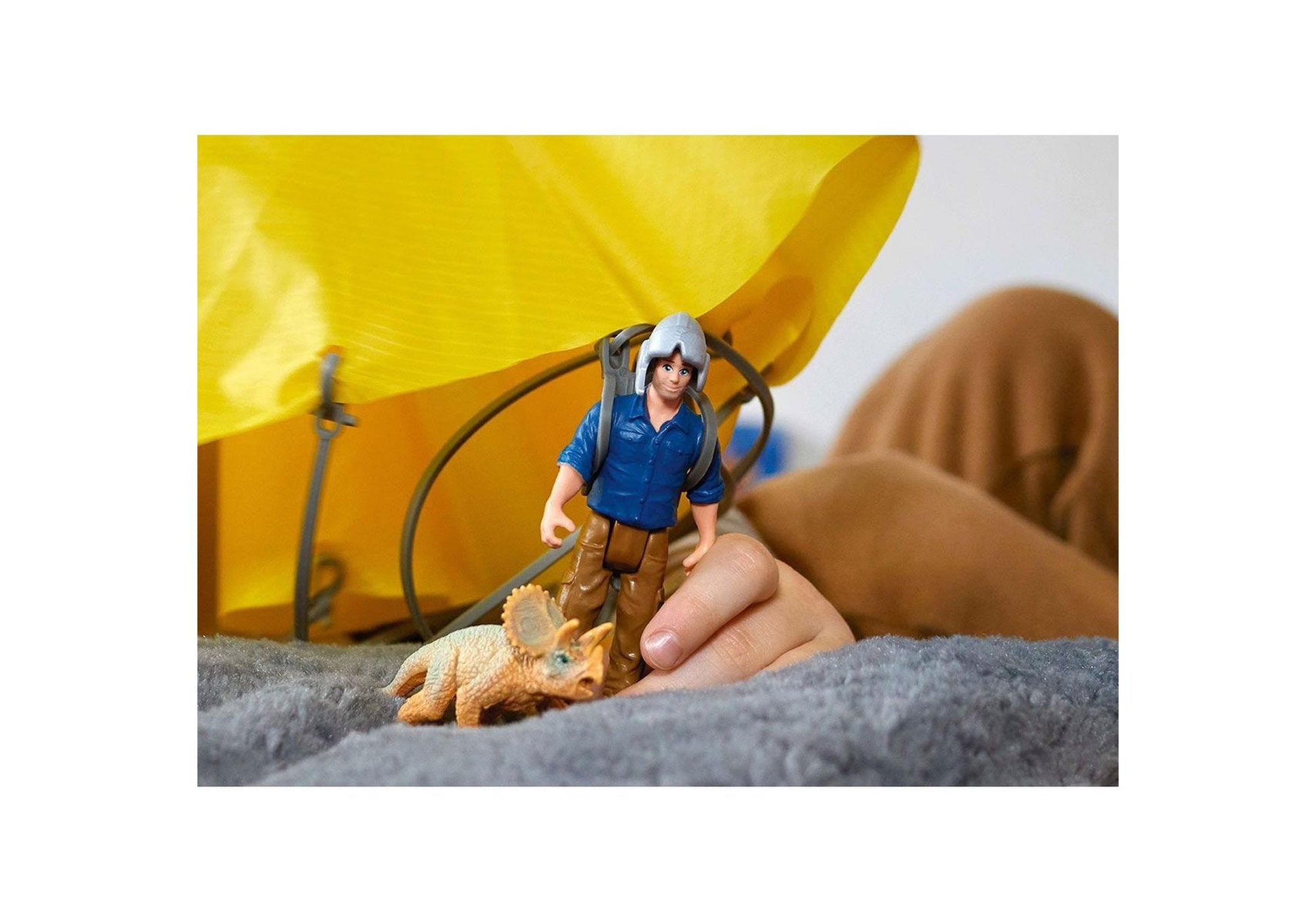 Schleich 41471 Dinosaurs: Dino Fallschirmrettung - plegobil