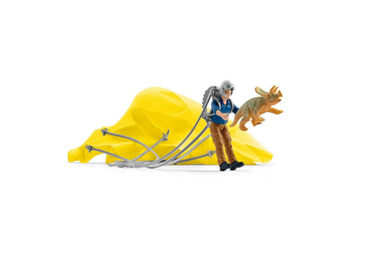 Schleich 41471 Dinosaurs: Dino Fallschirmrettung - plegobil