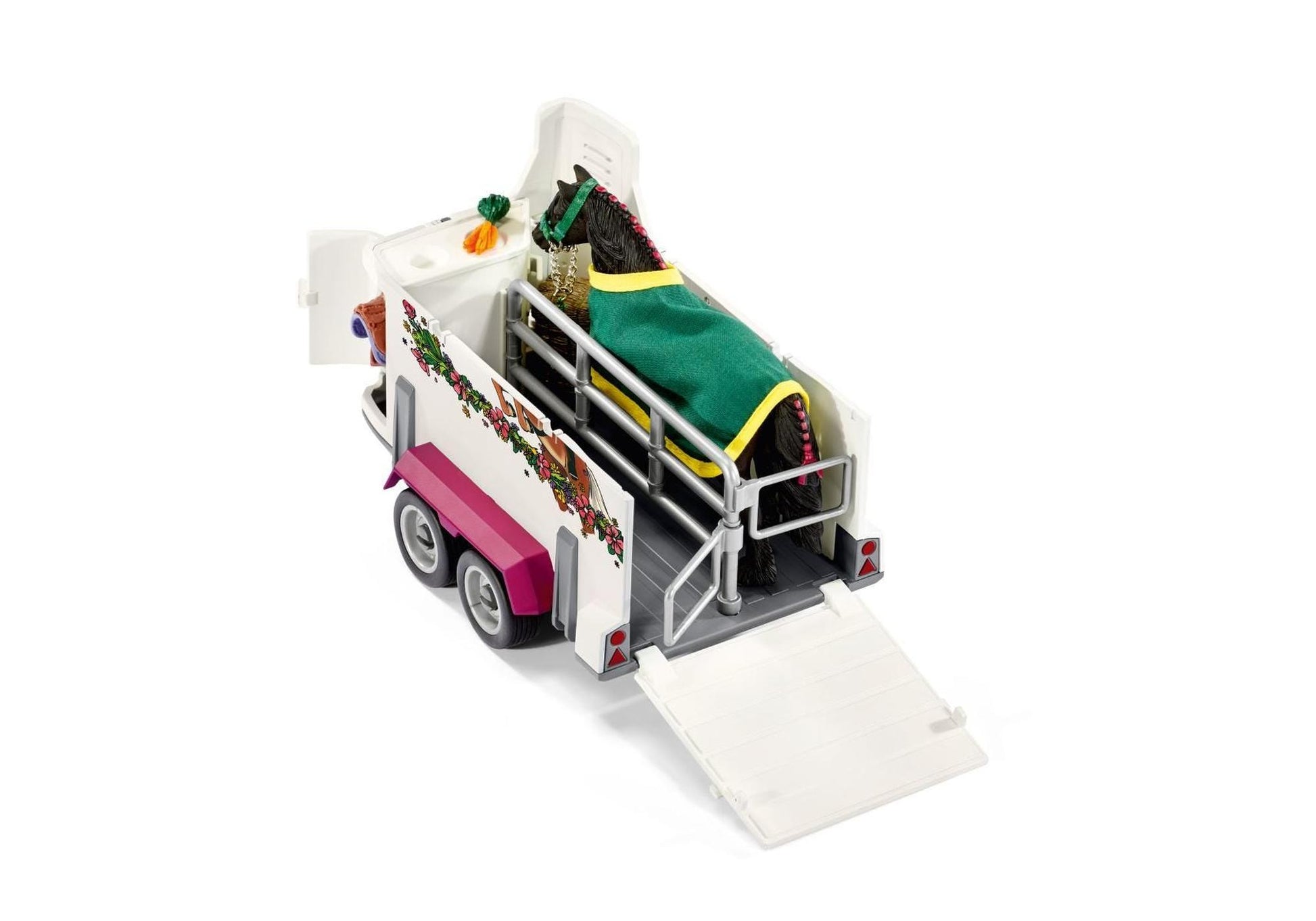 Schleich 42346 Horse Club: Pick-up mit Pferdeanhänger - plegobil