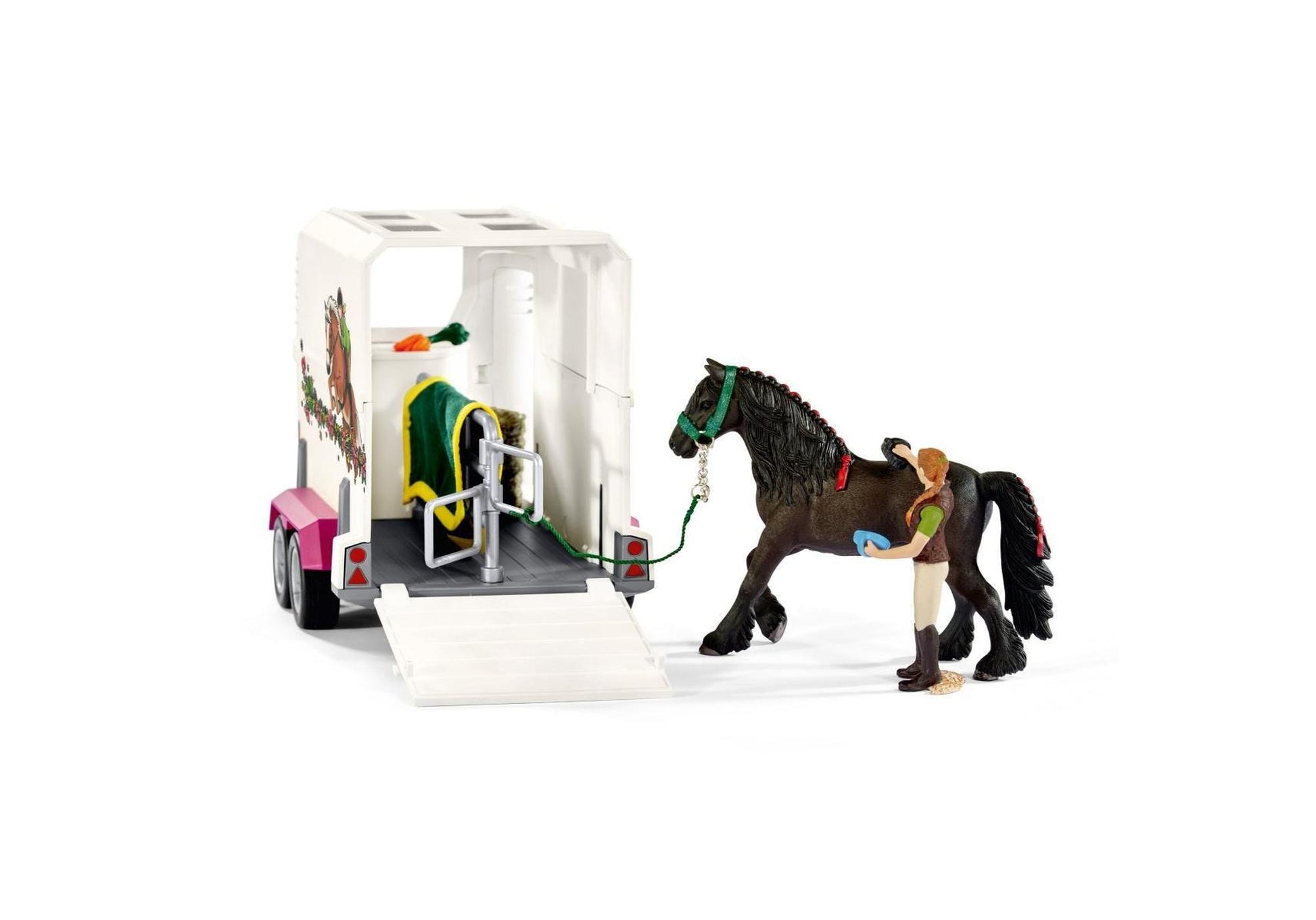 Schleich 42346 Horse Club: Pick-up mit Pferdeanhänger - plegobil