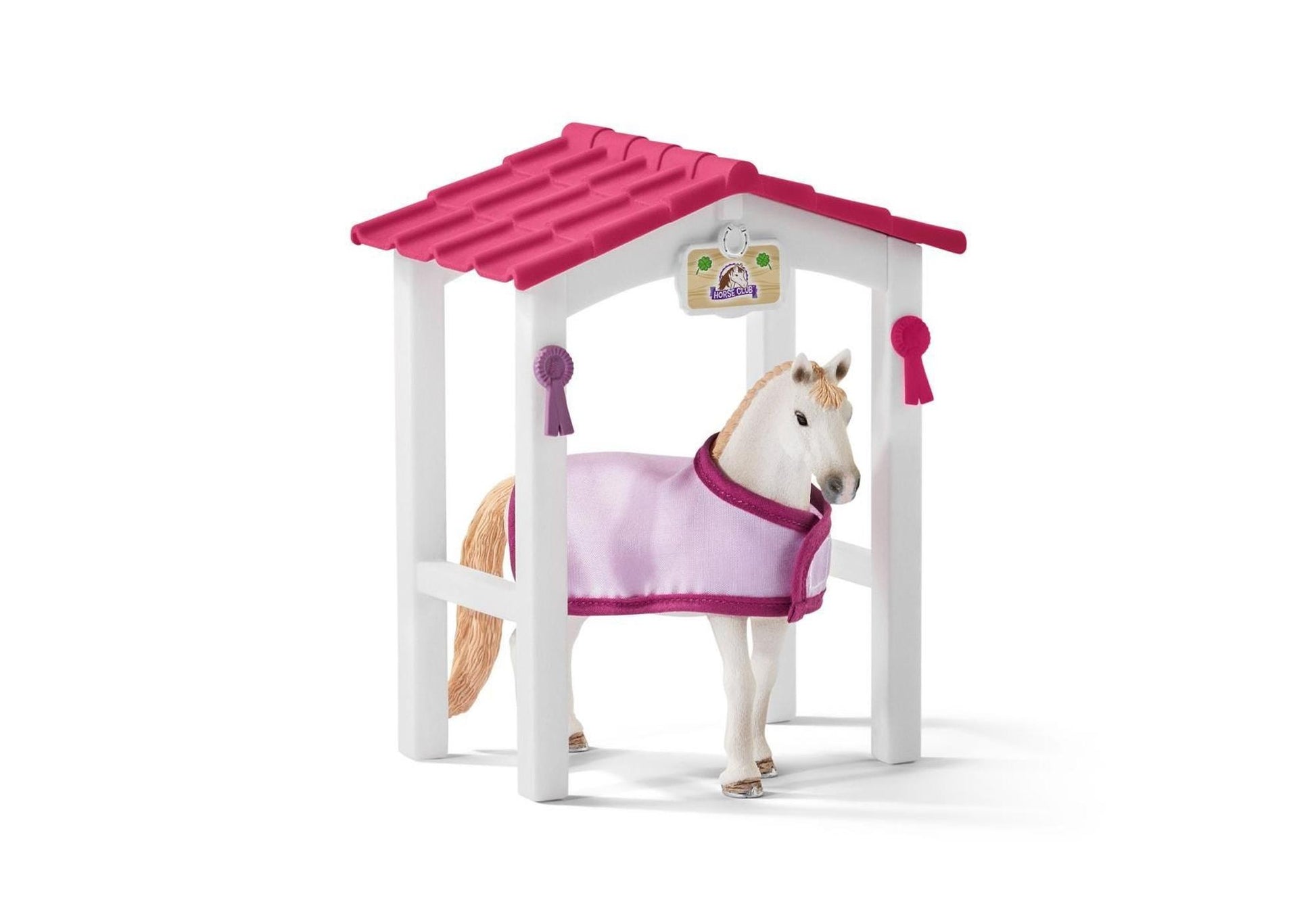 Schleich 42368 Horse Club: Pferdebox mit Lusitano Stute - plegobil