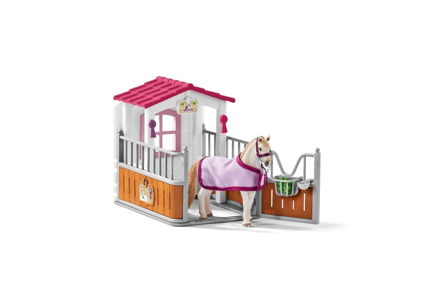 Schleich 42368 Horse Club: Pferdebox mit Lusitano Stute - plegobil
