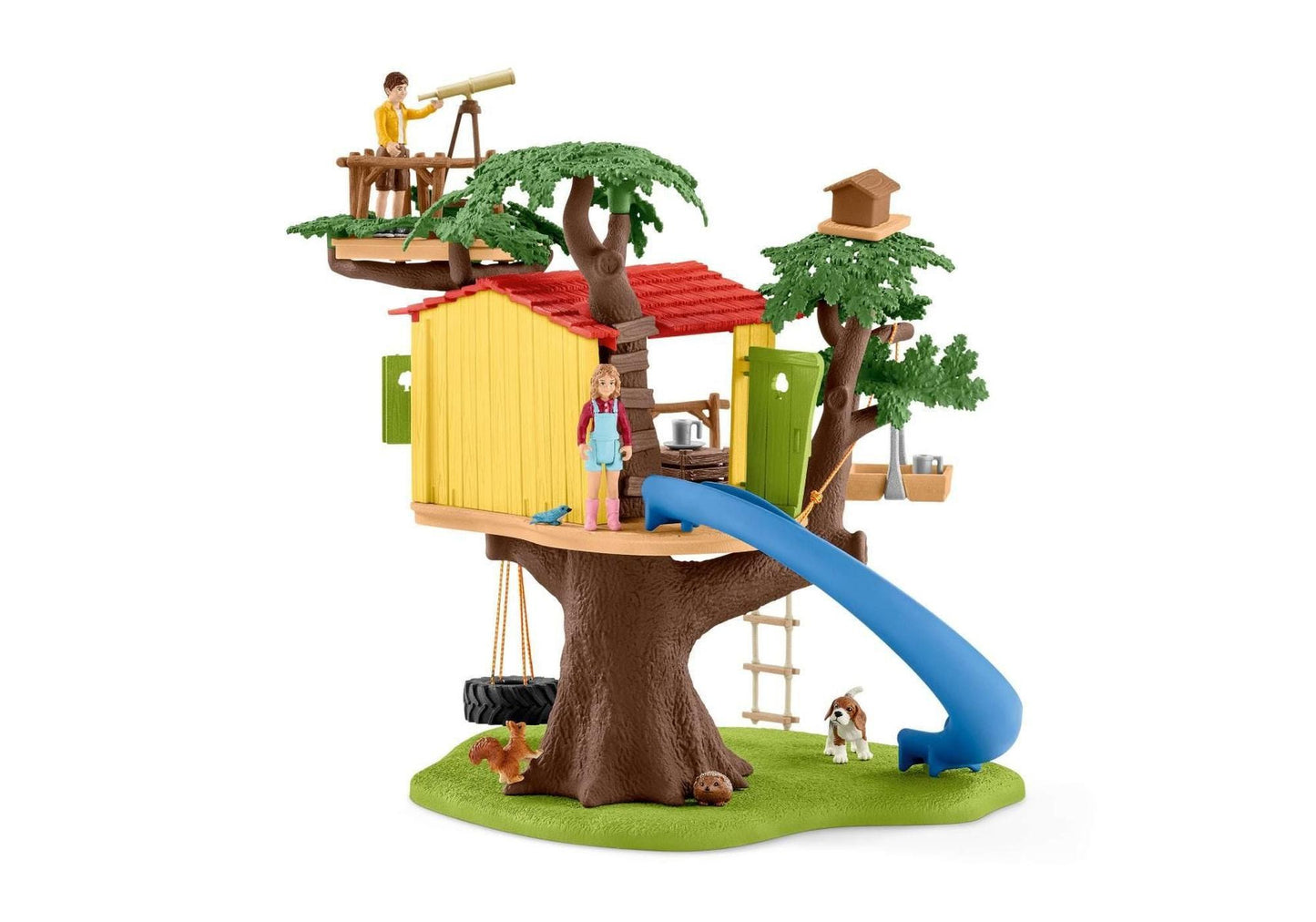 Schleich 42408 Farm World: Abenteuer Baumhaus - plegobil